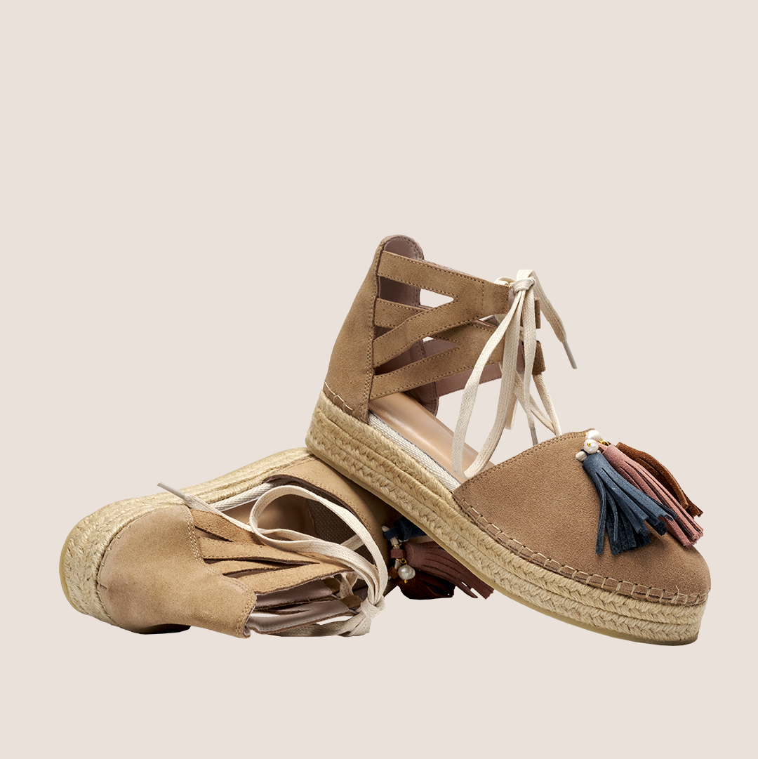 Aitana Baja Leather - Sand