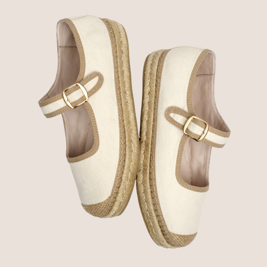 Mafalda Textile Espadrille - Raw