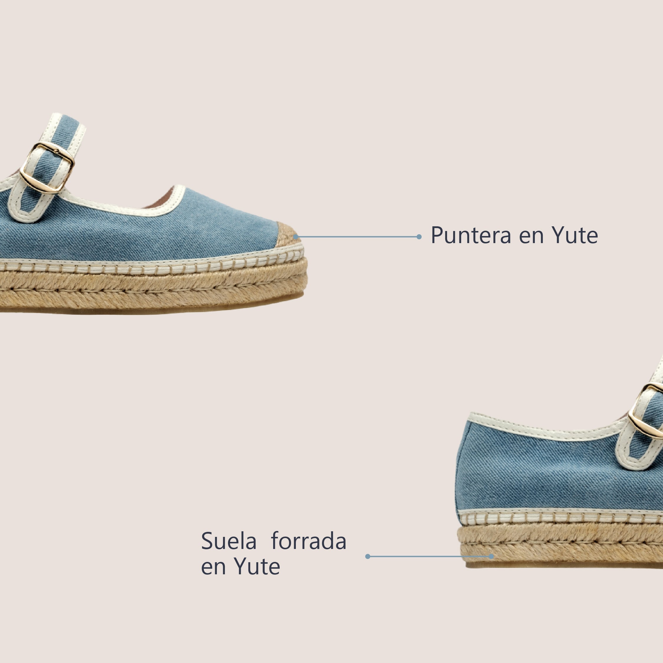 Mafalda Textile Espadrille - Jean Claro