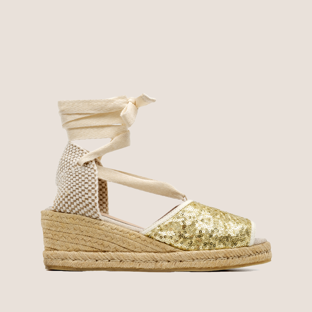 Cadiz Baja Textile Sequin - Gold