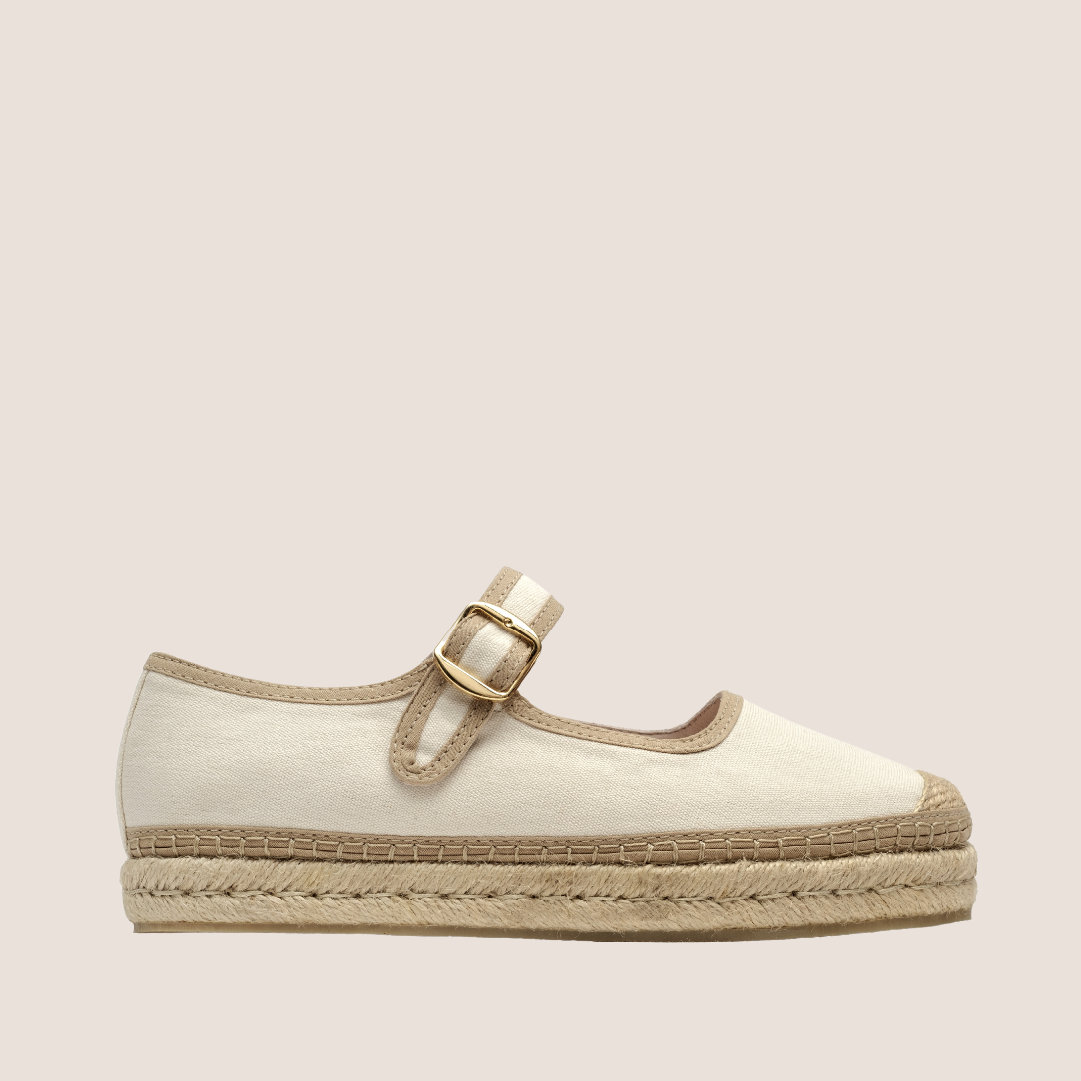 Mafalda Textile Espadrille - Raw