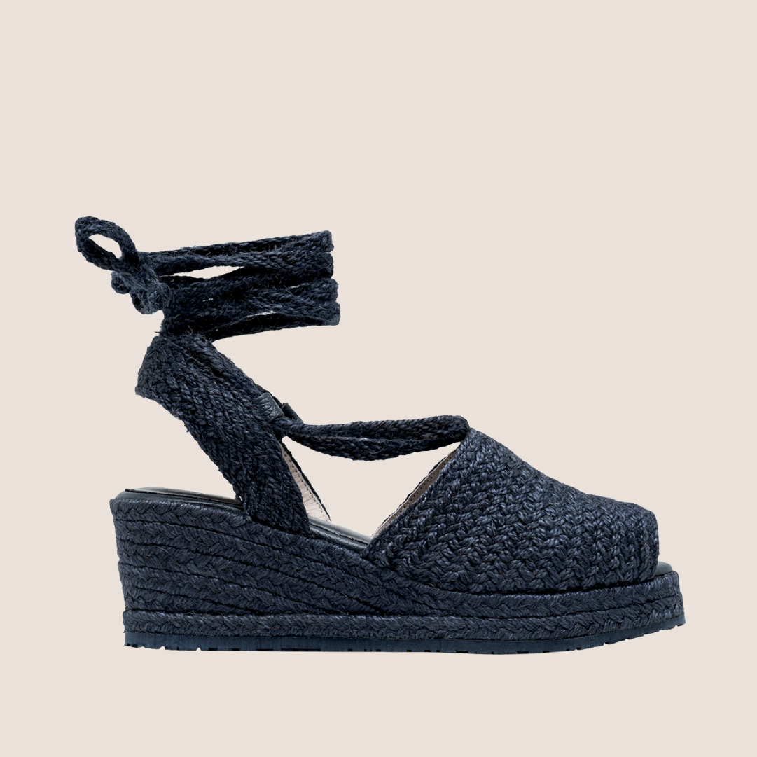 Andalucia Jute - Indigo Blue