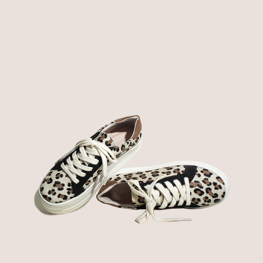 P Folia Tennis Shoes - Leopard