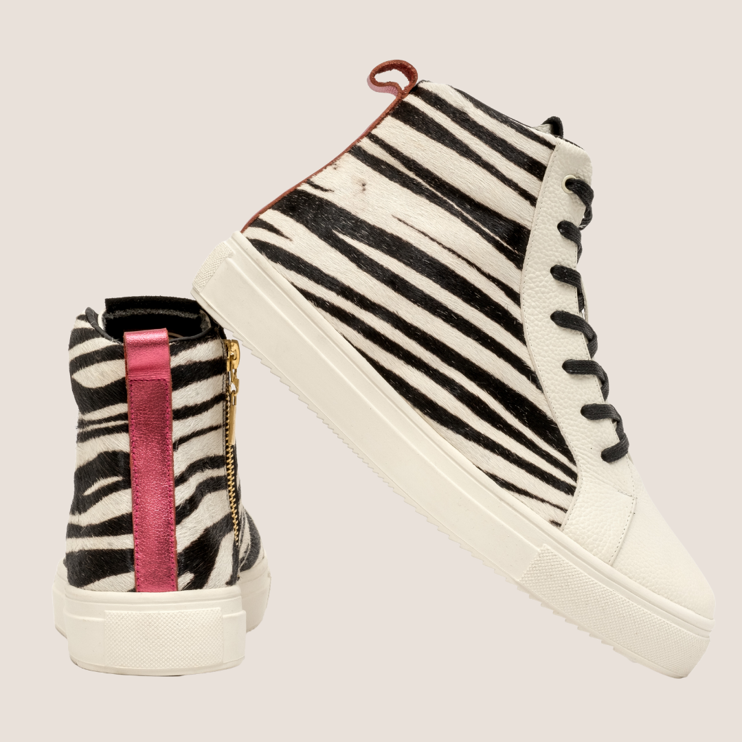 Tennis Boot - Zebra