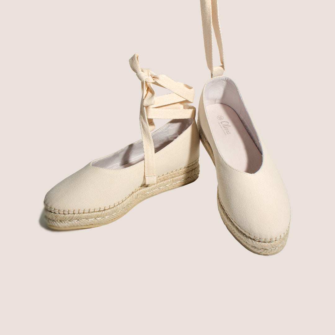 Lety Textile Espadrille - Beige