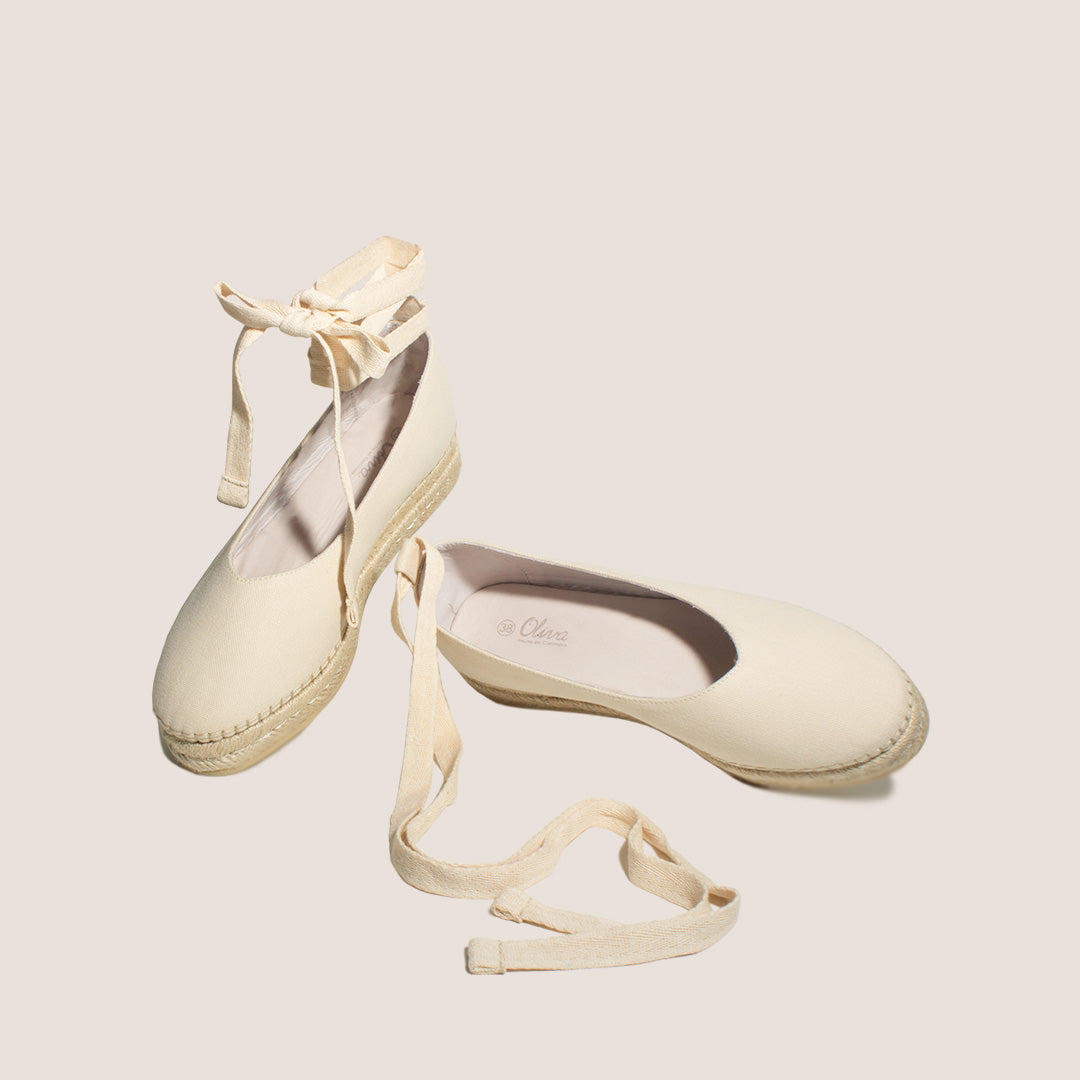 Lety Textile Espadrille - Beige