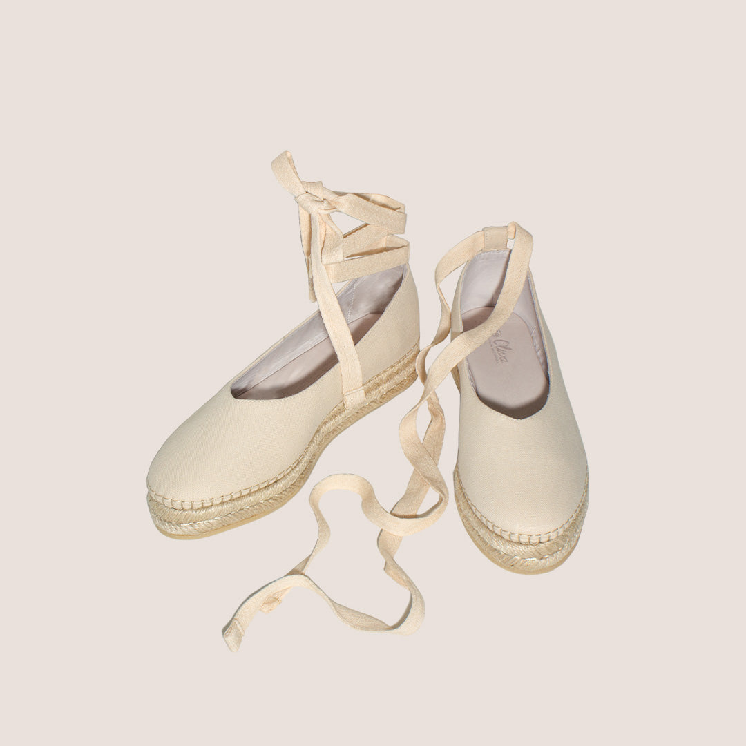 Lety Textile Espadrille - Beige