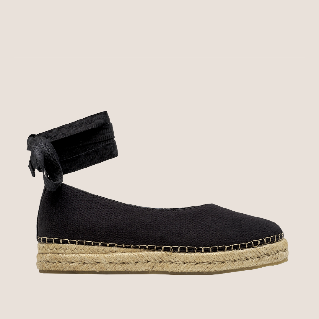 Lety Textile Espadrille - Black