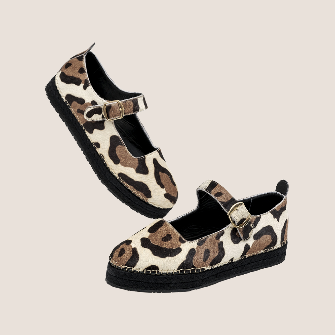 Mafalda Folia Espadrille - Leopard