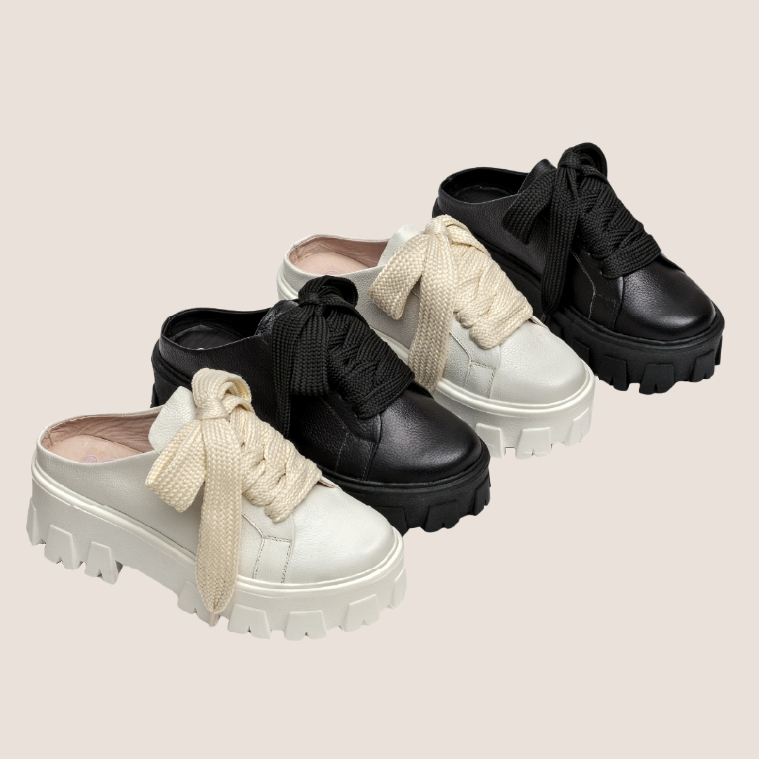 Pt Destal Leather Tennis Shoes - Raw